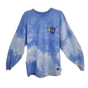 Disney Adult Spirit Jersey - Disney World - Stitch Under Palm Trees Tie-Dye Sz M